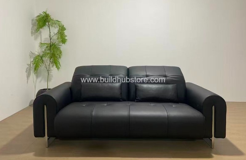 双人位真皮沙发-2200*1100*790