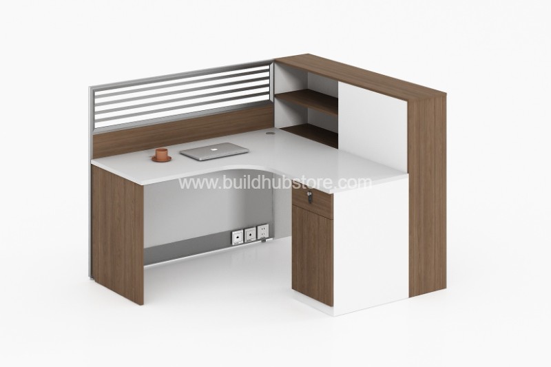 刨花板办公桌-1500*1400*1100