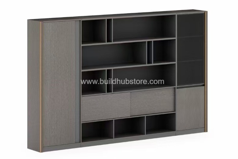 刨花板办公储物柜-2400*400*2000