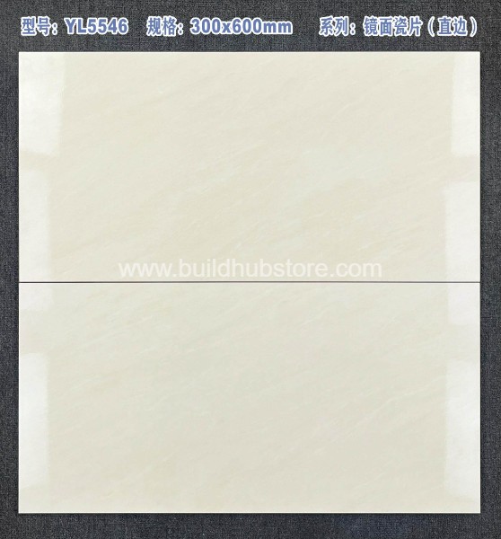 镜面直边瓷片亮面-300*600*8
