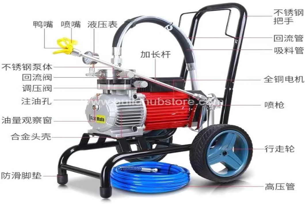 999喷涂机 配管30米